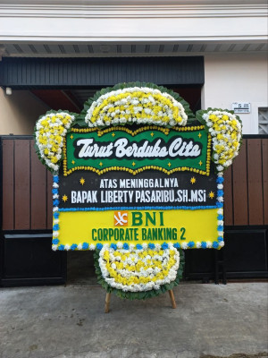 Papan Bunga Duka di Sidorejo Kidul