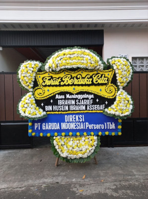 Papan Bunga Duka di Sidorejo Kidul
