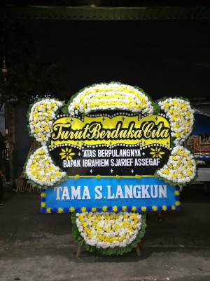 Papan Bunga Duka di Sidorejo Kidul