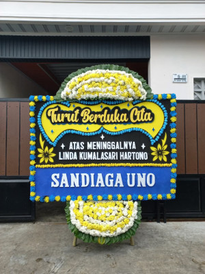 Papan Bunga Duka di Sidorejo Kidul